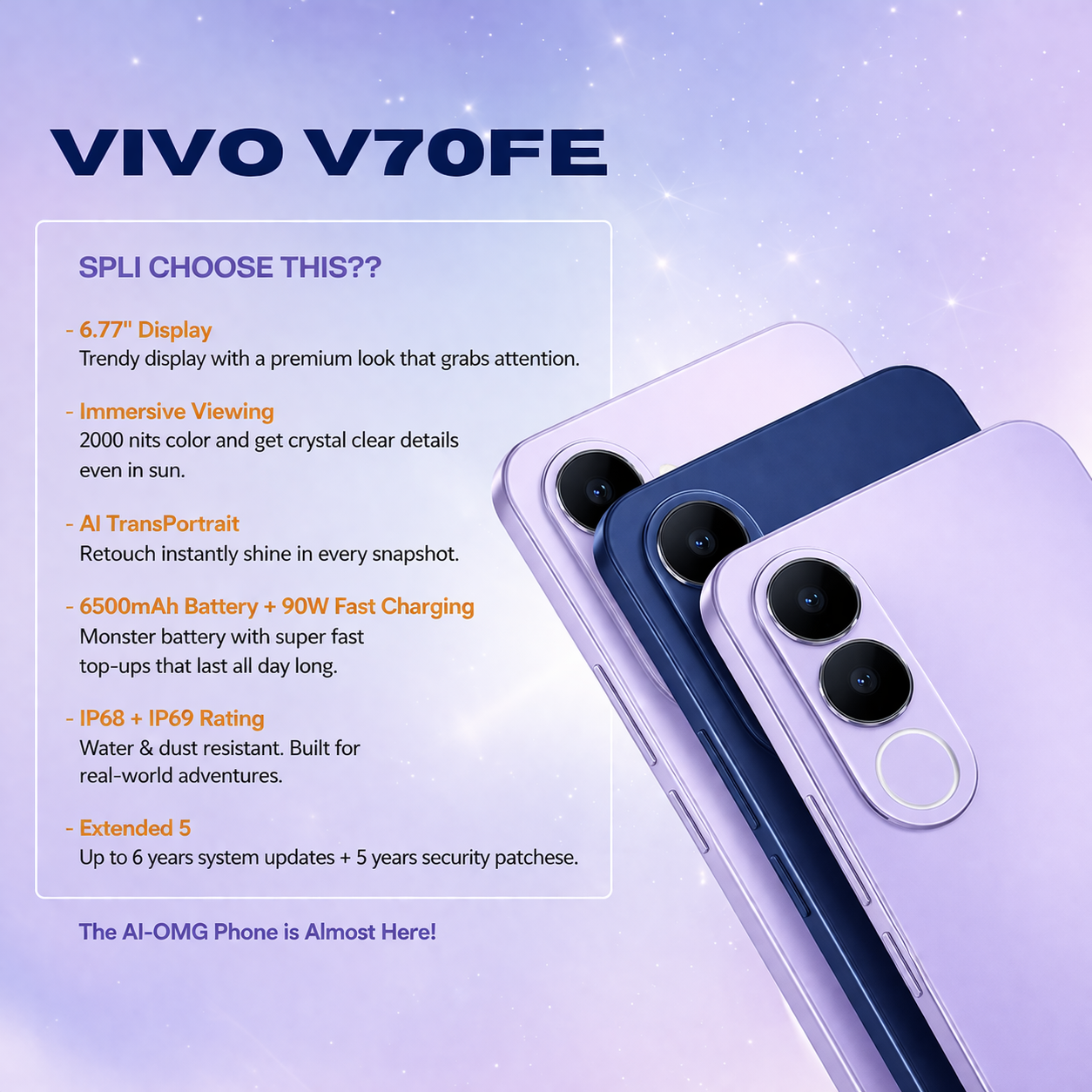 Vivo V70FE